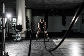 Corda da Battaglia (Battle Rope) 9m per Allenamento Funzionale