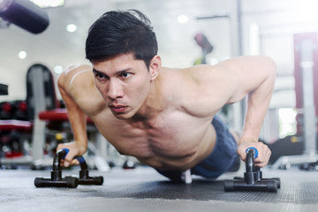 Parallettes Maniglie Push-Up in Acciaio per Calisthenics (Coppia)