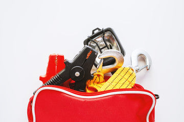 Martello di Emergenza Rompivetro con Tagliacinture per Auto (Set 2 Pezzi)