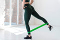 Set Fasce Elastiche in Tessuto per Glutei (3 Resistenze)