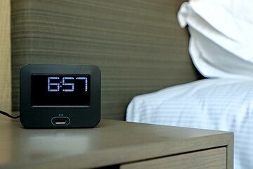 Sveglia Digitale LED Specchio da Comodino