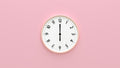 Orologio da Parete Silenzioso Minimal