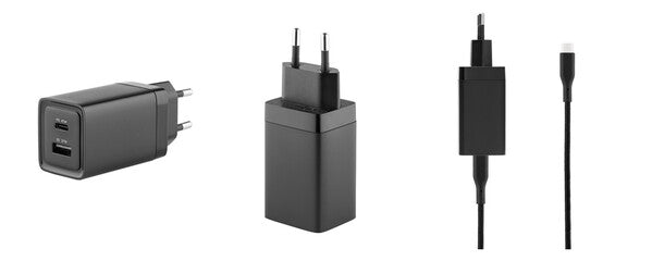 Caricatore da Muro GaN 65W a 3 Porte USB-C/USB-A
