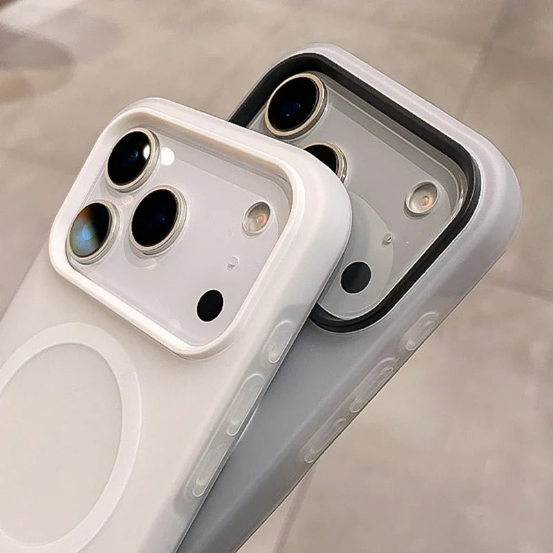 Cover Silicone MagSafe Colorata per iPhone — Antiurto 2 in 1 (11–17)