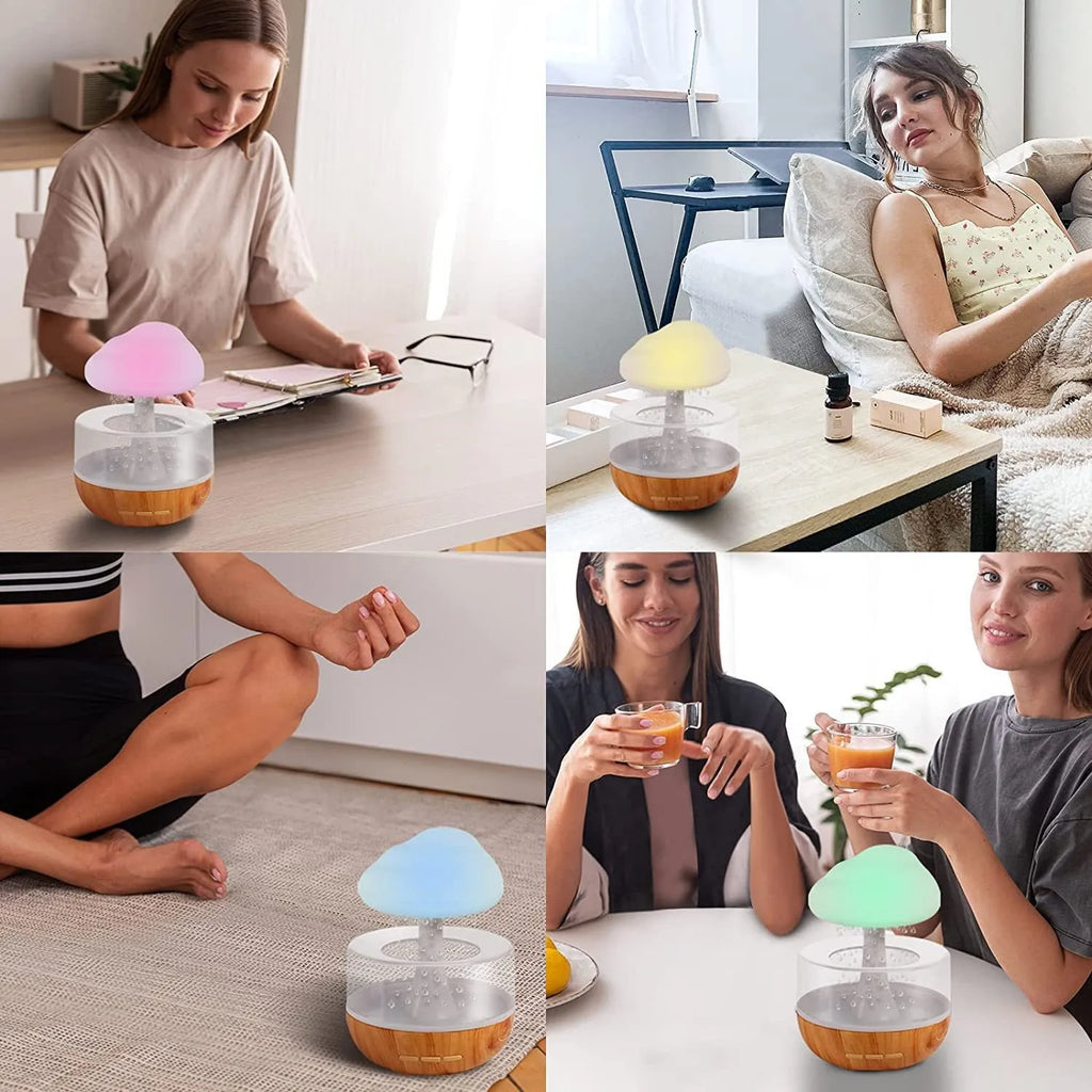 Diffusore Nuvola — Umidificatore e Luce d'Atmosfera