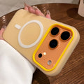 Cover Silicone MagSafe Colorata per iPhone — Antiurto 2 in 1 (11–17)