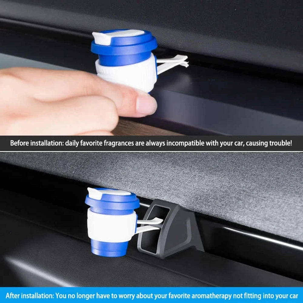 Supporto Diffusore Aromaterapia per Bocchette Tesla Model 3/Y — Clip Profumatore (2025/2026)